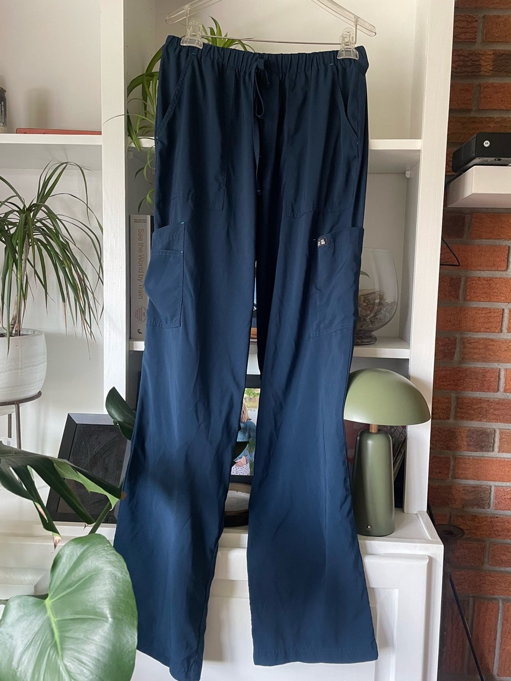Koi Navy Scrub Pants TALL